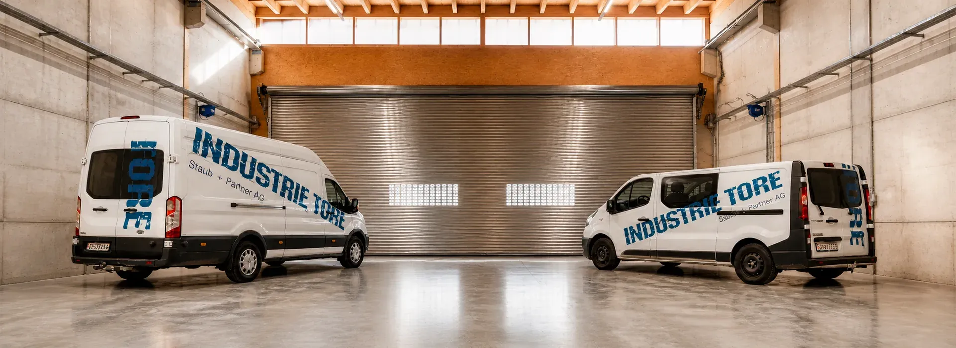 Team und Geschichte der INDUSTRIE-TORE Staub + Partner AG